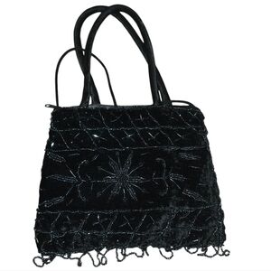 Elegant Beaded Clutch Handbag
